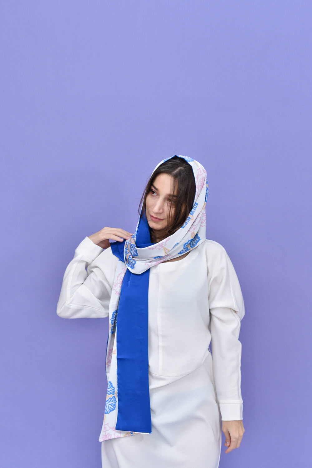 გრძელი ორმხრივი თავსაბურავი Fiocco - Image 2