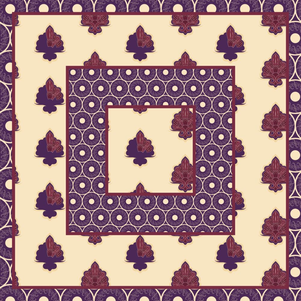 აბრეშუმის თავსაბურავი Zezi - Image 2
